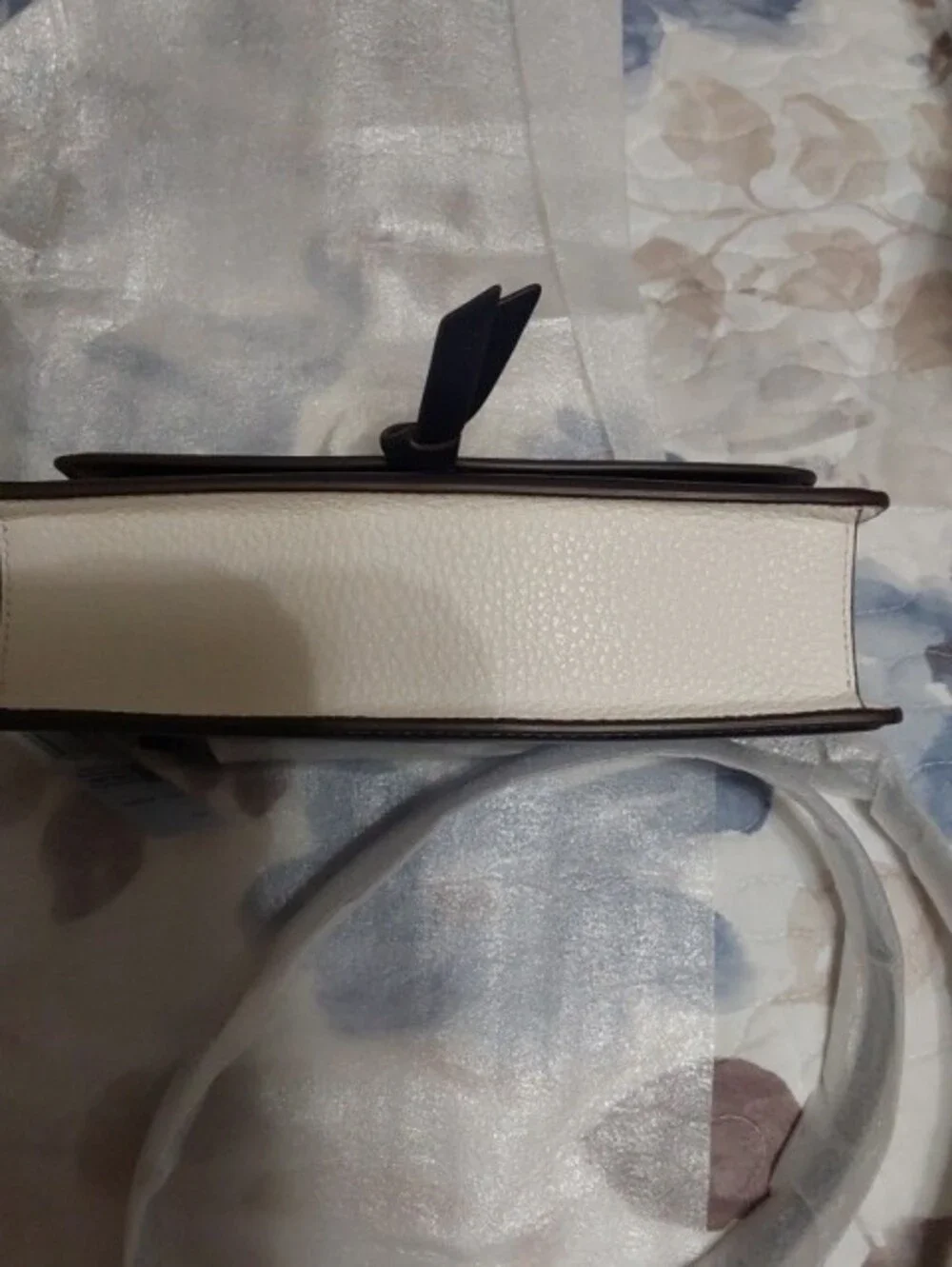 NWT Kate Spade Knott Light Blue and Navy Leather Crossbody